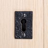 Hammer and Tongs - Rectangular Escutcheon Plate - W30mm x