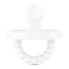Ryan & Rose Cutie PAT Pacifier Teether (Slant, White)