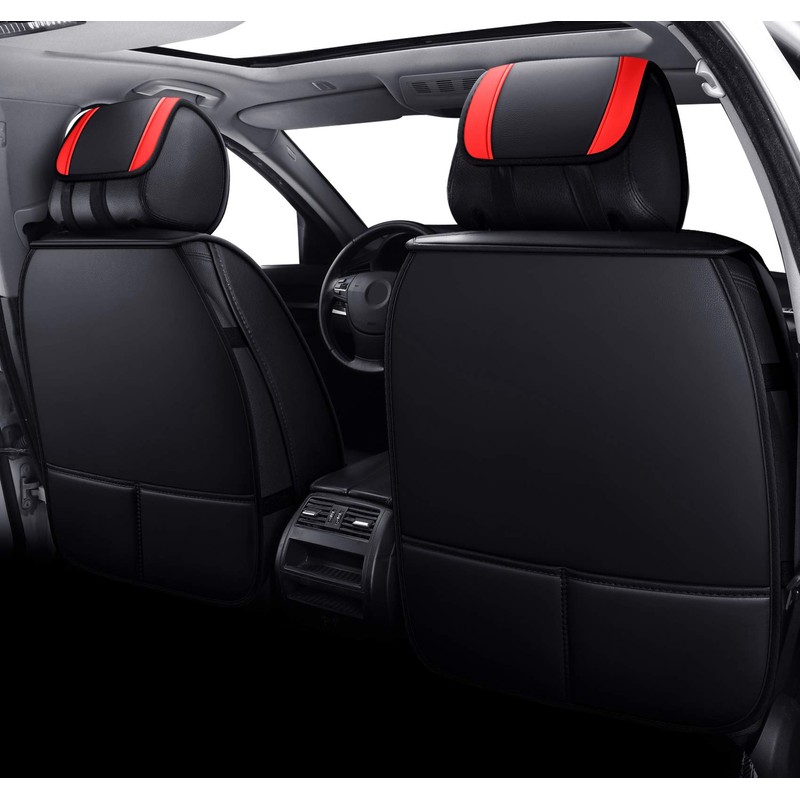 Aierxuan Front Car Seat Covers Women Leather Waterproof Universal for