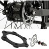 Liyquint 1 Set of 3/5mm Bike Hub Adapter Disc Brake
