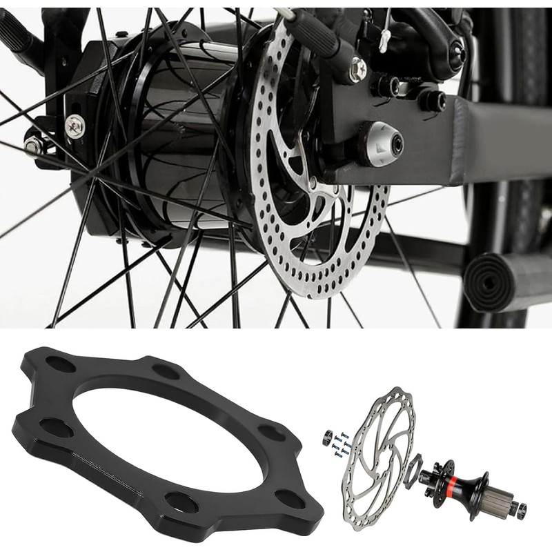 Liyquint 1 Set of 3/5mm Bike Hub Adapter Disc Brake
