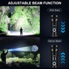 3 Pack Rechargeable Flashlights High Lumens, 990000LM Super Bright LED