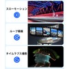 4Kデジタルカメラ、44MP UHDビデオカメラ、32GBカード付き、16倍デジタルズーム、ポータブルコンパクトカメラ、YouTube、ティーン、大人、初心者向け、シルバー
