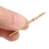sourcing map 8pcs 200-230 Grits Diamond Grinding Bit 2.1mm Oval