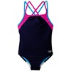 Speedo - Traje de baño para niña, con Espalda Cruzada,