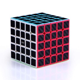 LiangCuber QY Toys Qizheng S 5x5 Speed Cube 5x5 Puzzle Cube Carbon Fiber Version Magic Cubes