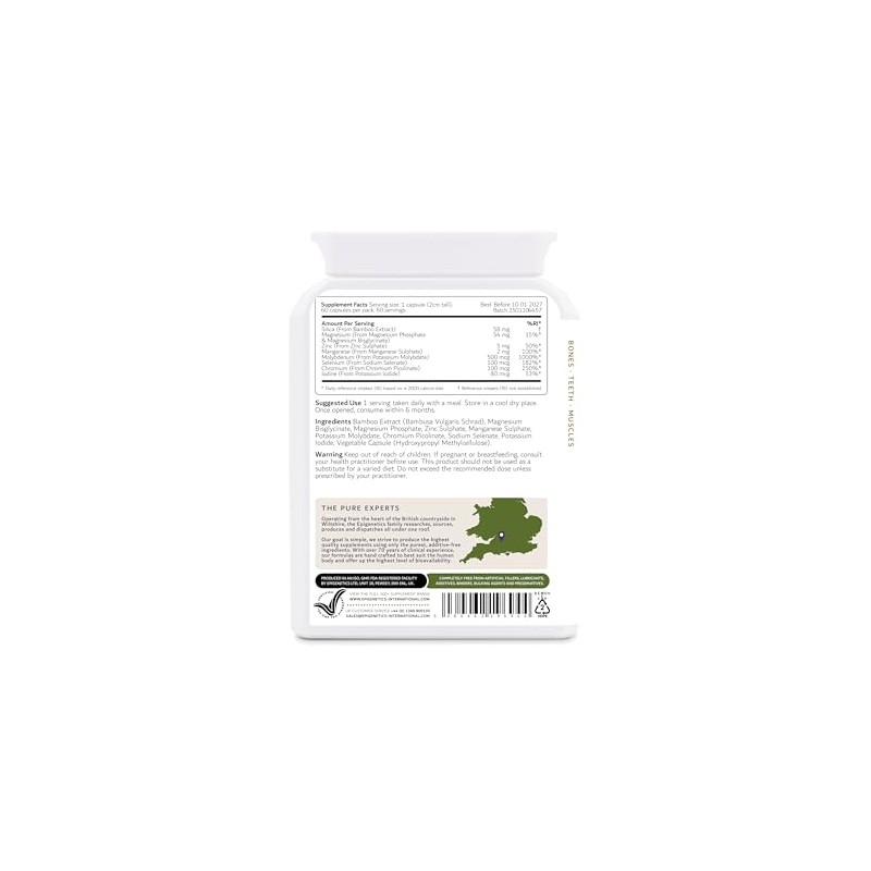 Epi-Minerals (Without Iron & Calcium) | 9-Mineral Complex: Silica, Magnesium,