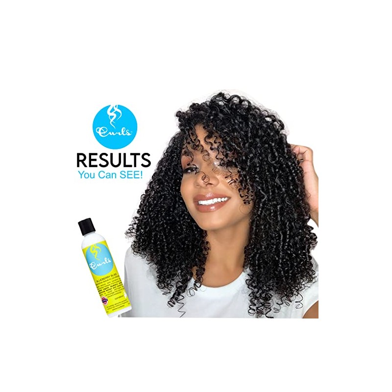 CURLS Blueberry Bliss Reparative Leave-In Conditioner 8 Ounces
