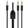 jasavdio 3.5mm Audio Splitter Cable, 1/8“ 1 Male to 2