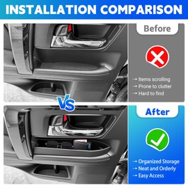 Titibett Door Handle Storage Fits for 2010-2024 Toyota 4Runner
