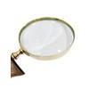 Nautical Solid Brass Handcraft Magnifying Glass with Buffalo Horn Handle