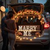 TEHIBIEN Marry Me Light Up Letters, LED Marry Me Sign