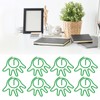 100pcs Paper Clips Innovative Cute Small Palm Shape Reusable Mini
