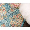 Unique Loom Penrose Collection Area Rug - Alexis (8'Square, Blue/