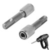2 Pcs SDS Bit Adapter Hex Socket Drill Holder Converter