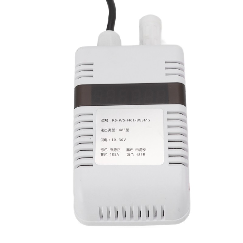 10‑30V Wall Mounted Multi Element Transmitter 485 Mode Temperature Humidity