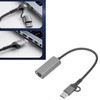USB to Ethernet Adapter Type C RJ45 1000Mbps Aluminium Alloy