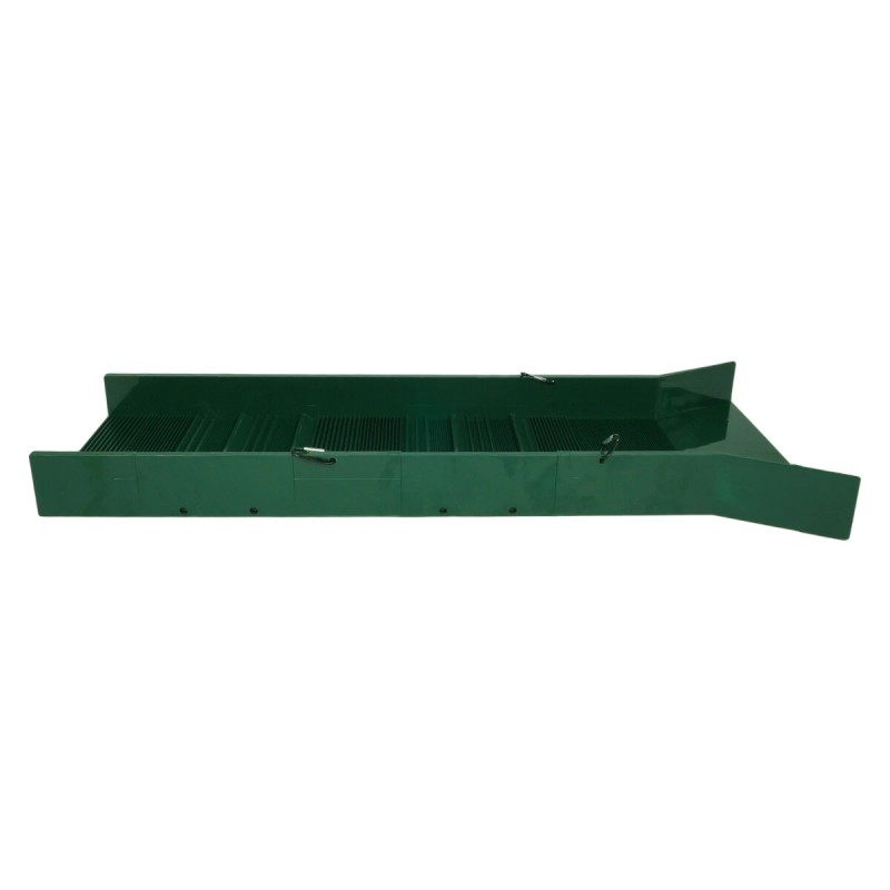 Serious Detecting Lightweight Green Sluice Box 30" w/ Shoulder Strap