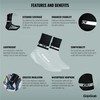GripGrab CyclinGaiter waterproof neoprene reflective Overshoe shoe-cover seal cycling ankle