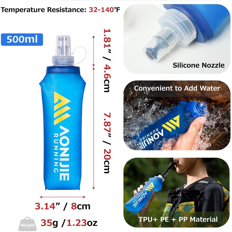 Azarxis Hydration Running Vest Backpack Pack 5L for Women Men