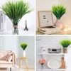 Plantas Artificiales 12 Piezas, 15,5"Artificial Hierba de Trigo Decoraciones, Resistentes