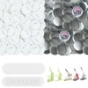 Onemorello 200 Sets Button Maker Supplies, 2.28 inch / 58mm