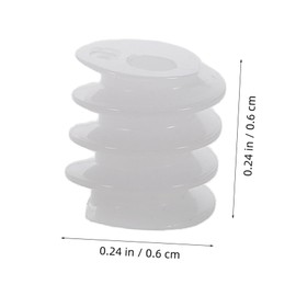 KONTONTY DIY Plastic Reduction Gears 10pcs Set for Toys Robot Aircraft Hobby Projects Worm Gears for Consistent Power
