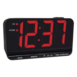 Unbranded/Generic Extra Large 3" Display Electric LED Alarm Clock