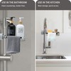 YoHyien Stainless Steel Shower Caddy No Drill, Shower Soap Holder