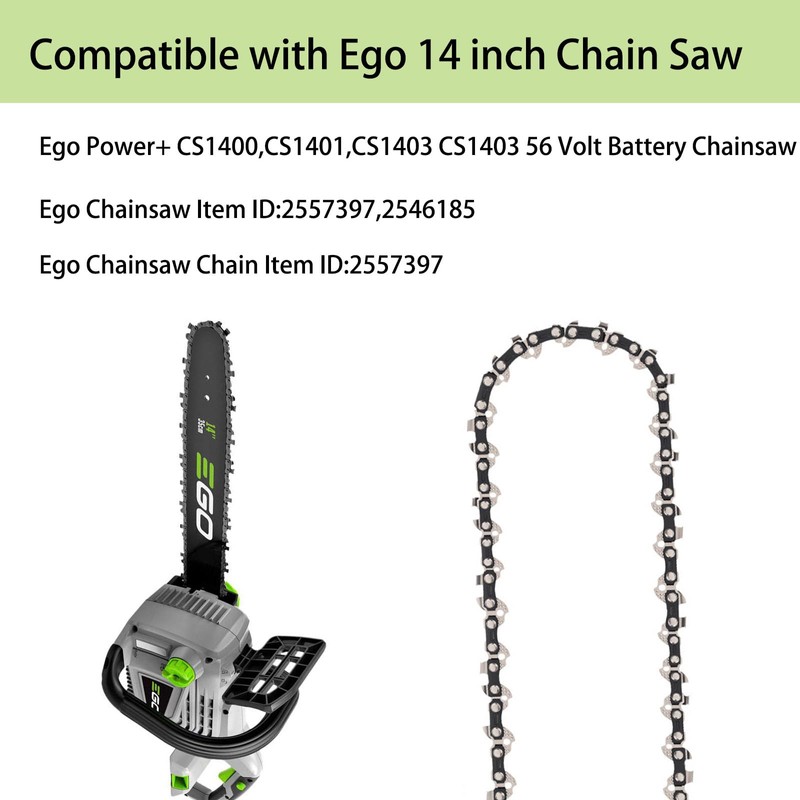 Thten AC1400 14 Inch Chainsaw Chain Compatible with Ego Power+