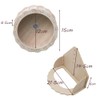 Trsnzul Hamster Wheel 1 Piece Wooden Exercise Wheel for Hamster