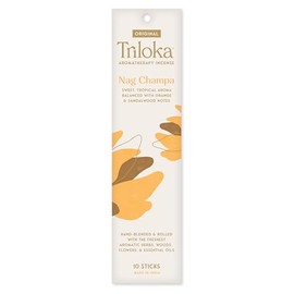 Triloka Original Incense, Nag Champa, 10 Sticks