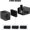 Yzert Solar Fountain Attachment Set, 8 DIY Effects Nozzle &