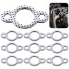 Feekoon 10 Pack Replacement for 24 041 49-S Exhaust Manifold