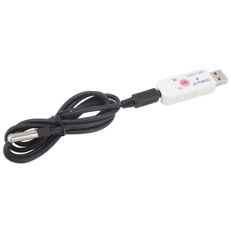 USB Computer Temperature Sensor Data Logger Temperature Alarm for Indoor