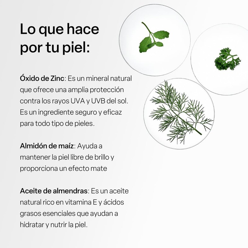 Teia cosméticos, Protector facial en polvo 30FPS 100% mineral… (Bronceado)