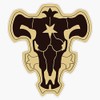 Black Clover - Black Bull Crest Bumper Sticker Vinyl Decal