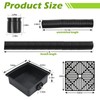 MaxEarn 10 inches Square Catch Basin Drain Kit with 155