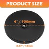 Piutouyar - 4 piezas de plástico para tocadiscos de 100