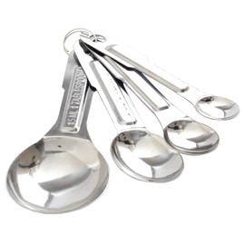 Norpro Stainless Steel Measure Spoon Set, One Size, Silver