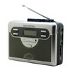 WINTECH PCT-11R2 Tape Recorder with Radio (FM Wide Compatible), Silver,