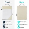 9 Set Compression Packing Cubes for Travel - Compressible, Lightweight,