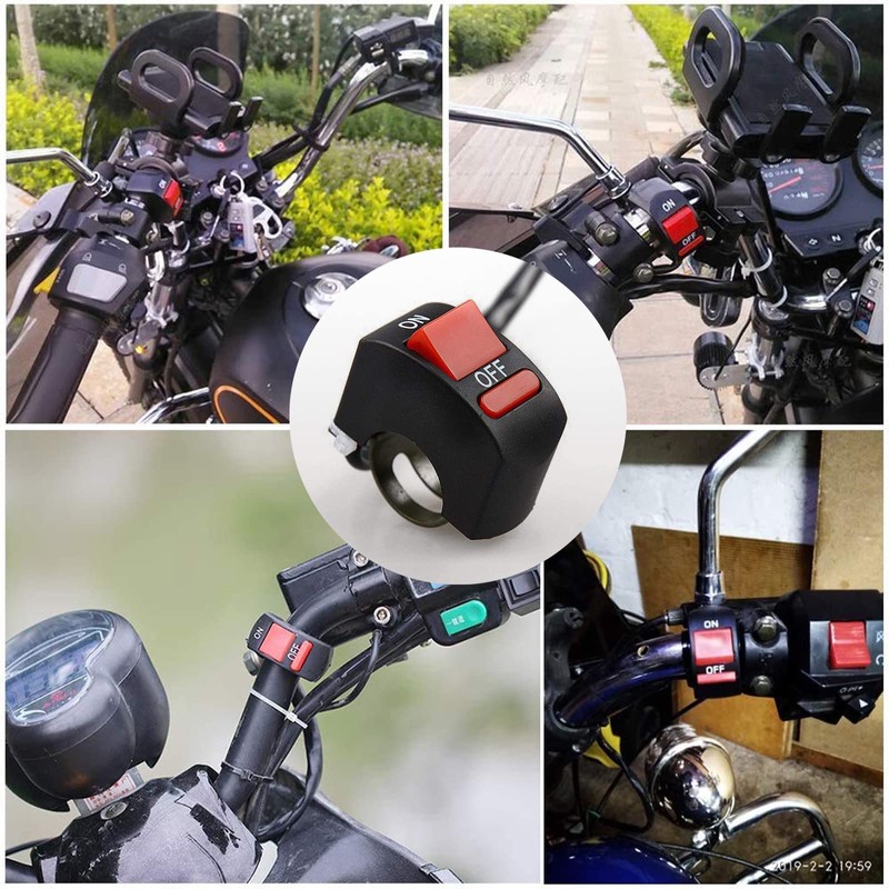 Universal Motorcycle Tuning Part Handle Switch, ON/Off Switch, Motorcycle Handlebar