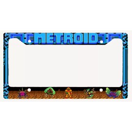 L@@K!! METROID License Plate Frame