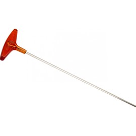 Eight 018L4H T-shaped Hex Spanner, Resin Handle, Long Type, 0.2 inches (4 mm), Single Item