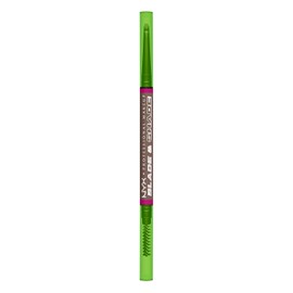 NYX Professional Makeup Blade Shade Brow Pencil Tono Cool Ash Brown (gris claro), 0.06gr - Lápiz de ceja de dos puntas, resistente a desvanecimientos y transferencias, dura hasta 16H, fórmula vegana