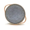 Cookstone 12" deep dish pizza pan with copper handles |
