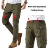 CTBQiTom Motorcycle Pants for Men Motocross Riding Pants Motorbike Riding
