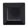 10 PACK-BLACK-6X6 FENCE POST PLASTIC CAP-(5 5/8 X 5 5/8)