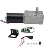 DC12V Geared Motor Turbo Worm Speed Reduction Machinery Accessories with